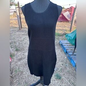 NEW HOUSE OF HARLOW WOMENS Elegant Black Sleeveless Dress XL